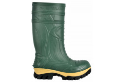 THERMIC D.GREEN VÉDŐCSIZMA
COF00040-012.W38 THERMIC D.GREEN VÉDŐCSIZMA
COF00040-012.W38
ANTISZTATIKUS DARK ZÖLD/CREPFEKETE/ PUNITRILVÉDŐCSIZMA
FELSŐ: Hidegálló PU
TALP: Nitril, hőálló talp 300°C kontakt hőhatás 1 percig és hidegálló -25°C-ig
VÉDŐKAPLI: Kompozit
TALPLEMEZ: APT átszúrás elleni talplemez
PLUSZ: Bokánál speciális kialakítás a kényelmesebb használat érdekében, metatarzális védelem
EN ISO 20345:2011
EK MEGFELELŐSÉGI NYILATKOZAT: LETÖLTÉS