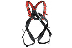 ERGOTEK FAST 2 PONTOS GYORSCSATOS ELASZTIKUS TESTHEVEDER S-2XL
COFA001-1103.I1 ERGOTEK FAST 2 PONTOS GYORSCSATOS ELASZTIKUS TESTHEVEDER S-2XL
COFA001-1103.I1
MASTERFIT CSALÁD:
A kiemelkedően könnyű használatukat jól bizonyítja a kivételes mozgás szabadság, a könnyű felvétel, a gyors szerelvényezés és a magas szintű kényelem. A MASTERFIT család testhevedereihez tervezésükből következően néhány könnyű lépéssel hozzáépíthetőek a munkahelyzet-beállító derékövek. A cinkkel futtatott acél alkatrészek korrózió-állóak és strapabíróak, míg a nagy ellenállóságú poliészter heveder erős szövésének köszönhetően magas szintű szakítószilárdsággal és hosszabb élettartammal bír.
Termékre vonatkozó szabvány: EN 361 – Teljes testhevederek
Egy ergonomikusan kialakított teljes testhevederzet a természetes test vonalait követve, mely a szükséges mozgásszabadságot biztosítja munkavégzés közben, köszönhetően az elasztikus hevederek célzott felhasználásának, míg a gyorskioldók megkönnyítik ezek illesztését és kiegyenlítését.
Kikötési pontok: Egy hátsó és egy első kikötési pont (a két félkör alakú gyűrű összekapcsolásával elérve) A nagy, hátsó kikötési pont kovácsolt acélból készül.
Illesztés: kettős – a heveder alsó és felső részein
TÍPUSTANÚSÍTVÁNY: LETÖLTÉS
EK-MEGFELELŐSÉGI NYILATKOZAT: LETÖLTÉS
MÉRETEZÉS: