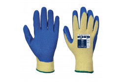 A610 Cut 3 latex tenyérmártott kesztyű sárga / kék
PWTA610YBLL A610 Cut 3 latex tenyérmártott kesztyű sárga / kék
PWTA610YBLL
Paraaramid alapanyagból készült védőkesztyű tenyéren latex bevonattal. Kiváló vágás és átszúrás elleni védelmet biztosít száraz és nedves munkakörnyezetben is. Antimikrobiális bevonat.CE minősítés.Homokos bevonat .Dupla bevonat.Jersey béléssel