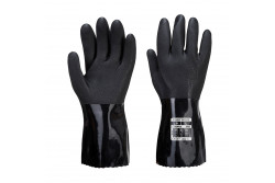 A882 ESD PVC vegyszerálló kesztyű fekete
PWTA882BKRL A882 ESD PVC vegyszerálló kesztyű fekete
PWTA882BKRL
Prémium minőségű ESD PVC vegyszerálló kesztyű. Olyan területeken való használatra tervezték ahol a statikus feltöltődés veszélyt jelenthet. Kitűnő mozgásszabadság és tapadás a homokszórt tenyérnek köszönhetően. A varratmentes bélés biztosítja a kényelmet és a rugalmasságot.