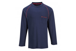 FR01 Bizflame FR hosszú ujjú póló tengerészkék
PWTFR01NAR4XL FR01 Bizflame FR hosszú ujjú póló tengerészkék
PWTFR01NAR4XL
Lángálló védelmet biztosító modern kialakítású kényelmes felsőruházati megoldás. Kötött könnyű anyaga védemet biztosít az elektromos ív ellen is. Védőképessége kiterjed továbbá a konvektív sugárzó és kontakt hőre. Mellzseb.UPF 50+.CE minősítés.ARC2