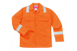 FR25 Bizflame Plus védőkabát narancs
PWTFR25ORR4XL FR25 Bizflame Plus védőkabát narancs
PWTFR25ORR4XL
Jól láthatósági szalagokkal dupla varrásokkal készülő védőkabát modell. Tárolózsebekkel réz zippzárral és állítható mandzsettával rendelkezik. 4XL.Réz zippzár.UPF 50+.CE minősítés.Tépőzáras állítható mandzsetta .Háromszoros varrás.ARC2.Rádió hurkok.Rejtett patentos és zippzáros záródás.Lángálló ipari mosásra alkalmas szalag .Telefontartó zseb.Két patentos mellzseb.Két patentos alsózseb.5 zseb.Kisker csomagolás .Olvadt fém fröccsenések ellen minősítve.Class 2 hegesztés védelem.Lángálló.Sugárzó konvektív és kontakt hő