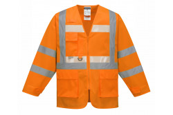 G475 Glowtex vezetői kabát narancs
PWTG475ORRL G475 Glowtex vezetői kabát narancs
PWTG475ORRL
Ez a jól láthatósági kabát a Glowtex hármas technológiát alkalmazva maximális láthatóságot biztosít viselőjének. HiVisTex nagyteljesítményű fényvisszaverő szalag az éjszakai láthatóságért és speciális Glowtex foszforeszkáló szalag mely világít a sötétben. Dupla azonosítókártya tartóval és praktikus zsebekkel készül. CE minősítés.Rádió hurok.Fényvisszaverő szalag.Telefontartó zseb.D gyűrű.7 zseb.Kiváló Glowtex hármas technológia.Ezee zippzár.Regisztrált európai közösségi design