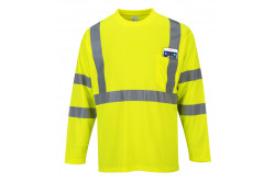 S191 Hi-Vis Pocket hosszú ujjú póló sárga
PWTS191YER4XL S191 Hi-Vis Pocket hosszú ujjú póló sárga
PWTS191YER4XL
Speciális poliészter alapanyagból készülő póló modell mely szárazon tartja viselőjét. Kényelmes szabású és praktikus mellzsebbel rendelkezik. A maximális láthatóságot a hőillesztett fényvisszaverő szalagok biztosítják. 5XL.UPF 50+.CE minősítés.Hőillesztett EN ISO 20471 fényvisszaverő szalag a jobb láthatóságért.Könnyű.1 zseb.Környakas.Ragasztott nyak varrás.Texpel Wick szárító hatás