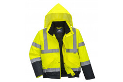 S266 Hi-Vis kéttónusú bomber kabát sárga / tengerészkék
PWTS266YNRL S266 Hi-Vis kéttónusú bomber kabát sárga / tengerészkék
PWTS266YNRL
Jól láthatósági választékunk új kéttónusú bomber kabát modellje mely meleg steppelt béléssel vízálló dupla varrásokkal és állítható mandzsettával rendelkezik. Belső mellzseb.UPF 50+.CE minősítés.Könnyen feliratozható.Fényvisszaverő szalag.Félig gumírozott derékkialakítás.Belső bordázott mandzsetták.D gyűrű.Kétutas zippzár .3XL.4 zseb.Rejtett telefontartó zseb.Teljesen bélelt és párnázott.Vízálló ragasztott varratokkal.Kontraszt polár gallér.Rejtett kapucni.Texpel Splash.50 mosásra minősítve