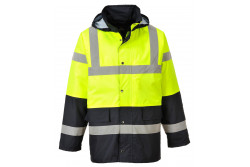 S466 Hi-Vis Contrast Traffic kabát sárga
PWTS466YBRL S466 Hi-Vis Contrast Traffic kabát sárga
PWTS466YBRL
Kedvelt kontraszt színösszeállítású jól láthatósági kabát. Melegen és szárazon tart minden időjárási helyzetben. Teljesen vízálló rejtett kapucnival kötött mandzsettával kétirányú zippzárral készül. 5XL.Kontraszt panelek.Rejtett telefontartó zseb.Ragasztott varrás .UPF 50+.CE minősítés.Szélálló .Szigetelő vattabélés .Kétutas zippzár .4 zseb.Rejtett kapucni.Vízálló ruha.Texpel Splash.50 mosásra minősítve