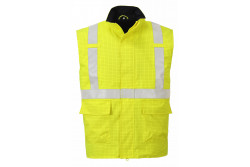 S776 Bizflame Rain Hi-Vis antisztatikus FR mellény sárga
PWTS776YERL S776 Bizflame Rain Hi-Vis antisztatikus FR mellény sárga
PWTS776YERL
A Bizflame Rain család új tagja. Multi funkcionális rejtett telefontartó zsebbel lángálló béléssel készül. Teljes körű maximális védelmet biztosít. Antisztatikus.Belső mellzseb.Rejtett telefontartó zseb.Lélegző tulajdonságok.Ragasztott varrás .Új modell .CE minősítés.Lángmentes láthatósági szalagok.Szélálló .Viharlebeny.Rádió hurkok.Multipack.FR pamut béléssel.Kétutas zippzár .Lángálló kezelt vízálló alapanyag